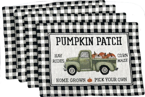 Fall placemats set 4 - placemats, of